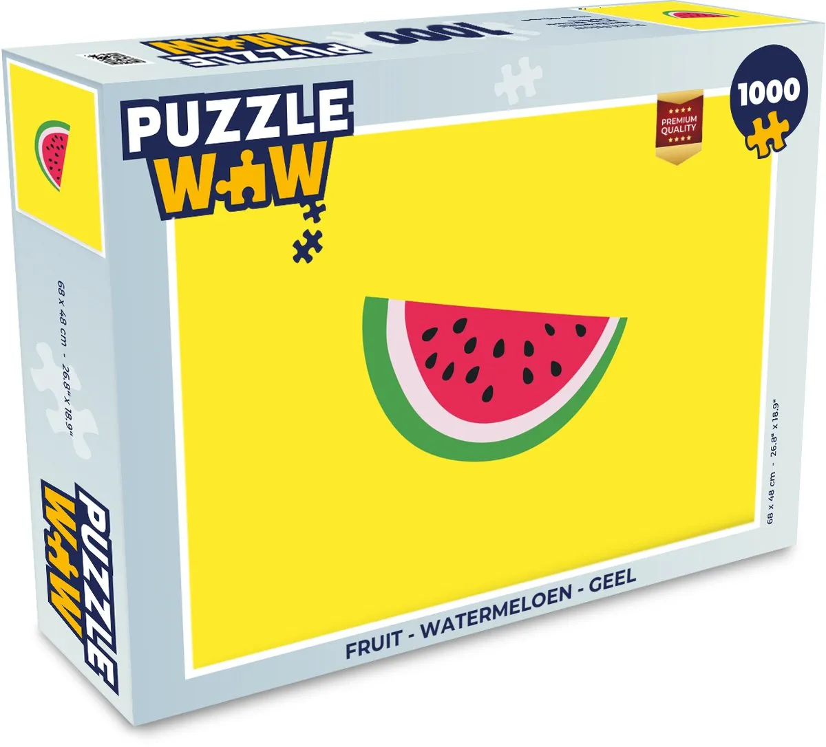 PuzzleWow Watermeloen Legpuzzel 1000 Stuks