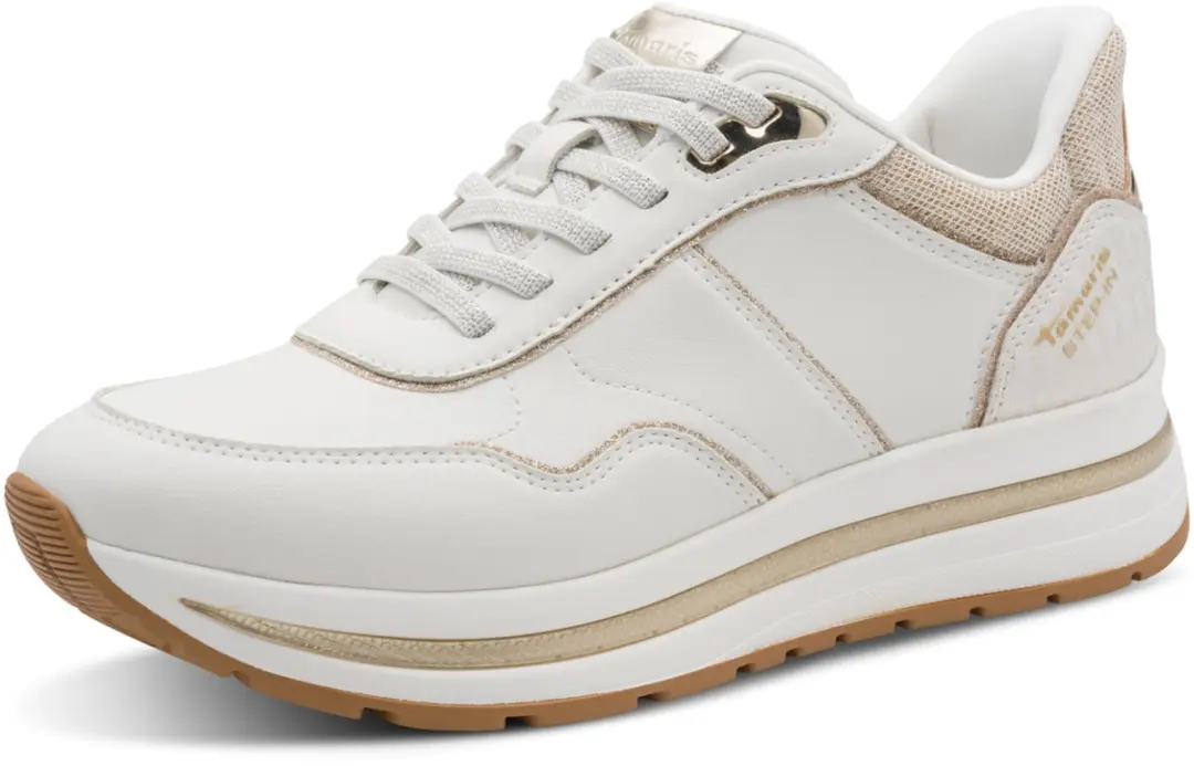 Tamaris Dames Step-In Casual Sneaker 1-23766-46 100 wit
