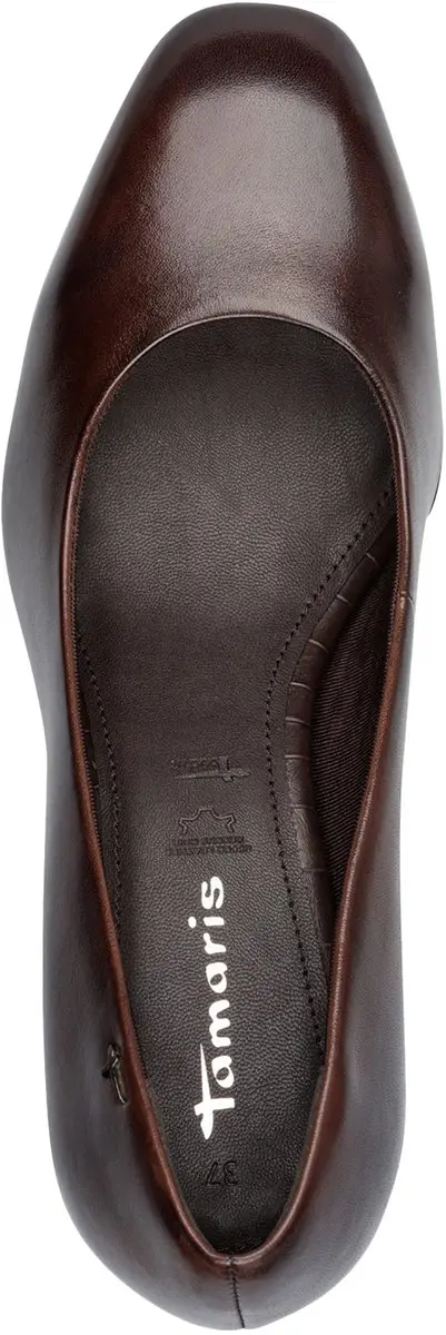 Escarpin en cuir