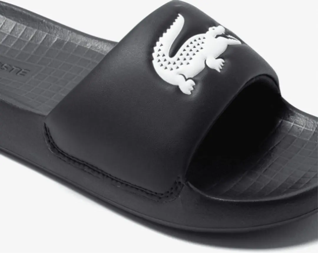 Lacoste Heren Meduz Slide Badsleper - Grijs - Maat 46
