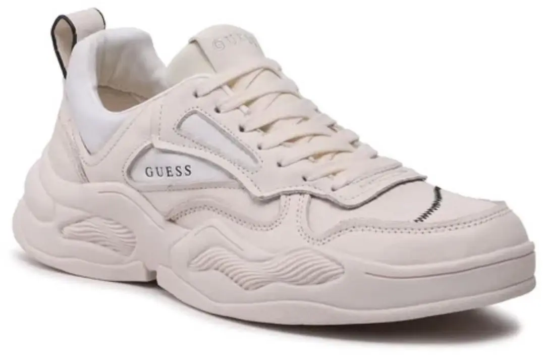 GUESS Heren Sneakers Bassano IVORY Maat 45