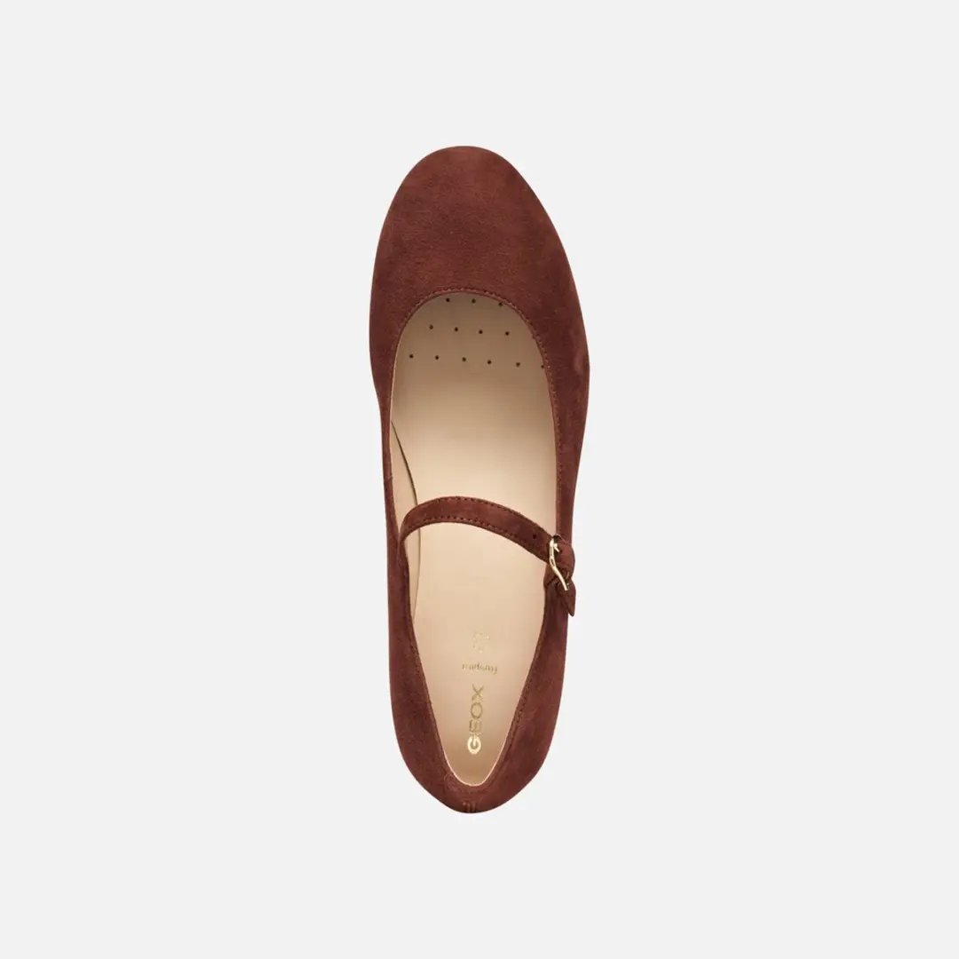 Geox Floretia Dames Pumps - Bordeaux - Maat 38