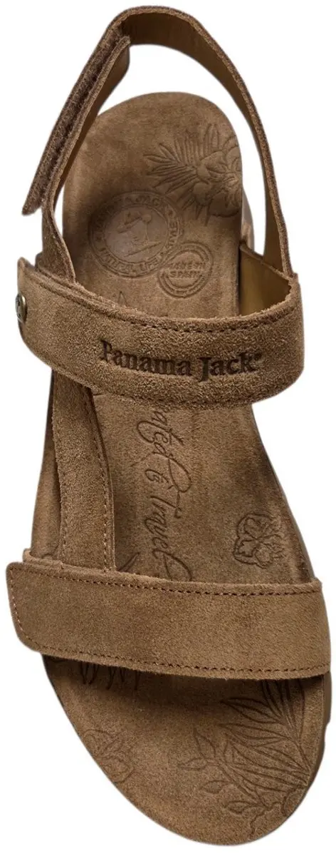 Panama Jack Selma B10 Cuero Bark Sandalen - Beige Suede - 38