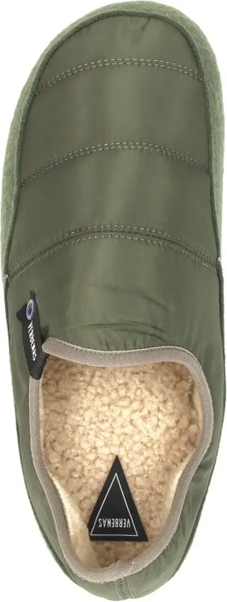 Verbenas Ernest Heren Pantoffel - Kaki - Maat 41 - afbeelding 3 van 6