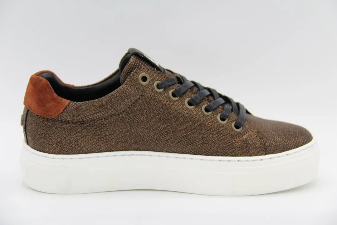 Maruti 66142720 Brons kleurige sneaker lizzard ted veter (Maat