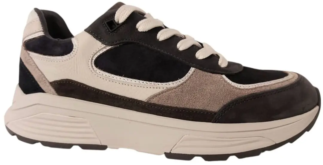 Xsensible Manhattan Heren Sneakers - Leer - Blauw - Maat 44