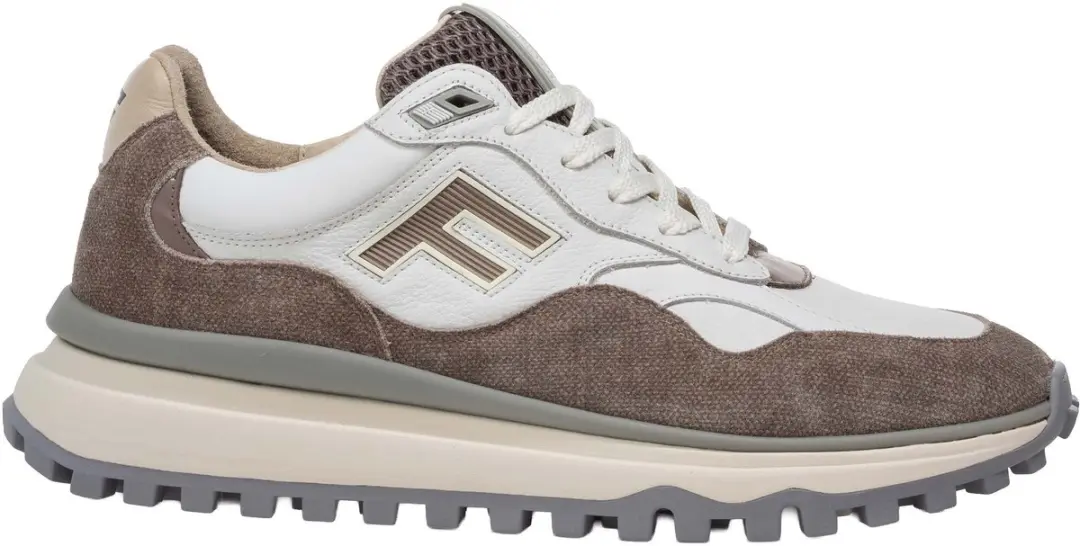 Floris van Bommel De Gripper Sfm-10238 Sneakers - Nubuck - Grijs - Maat 44⅔