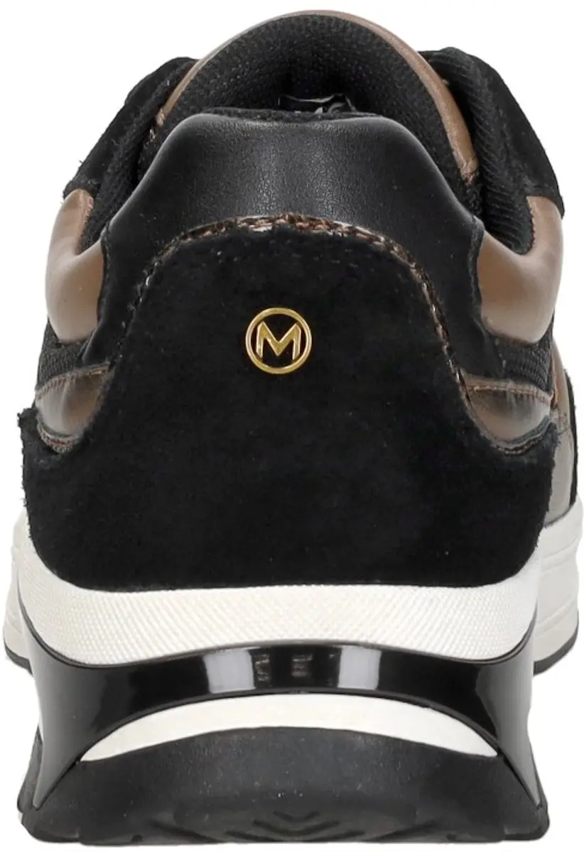 Mexx Portia Love Sneakers - Dames 38 - Zwart/Bruin