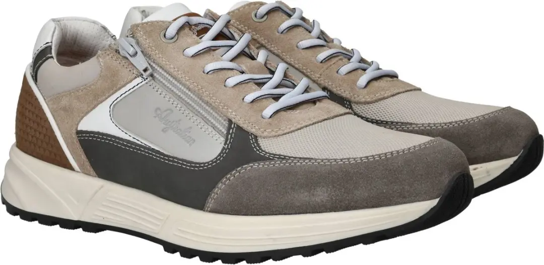 Australian Hawker Sneakers Heren - Taupe 42