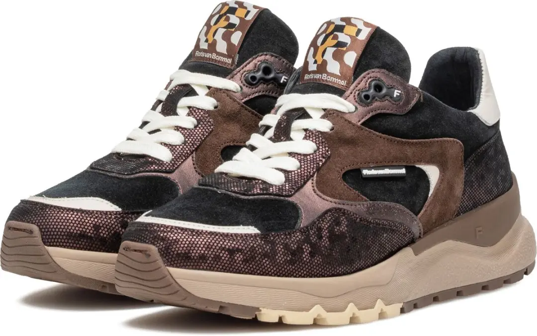 Floris van Bommel Treni Sneakers Sfw-10164 - Dames - Multi - Maat 37