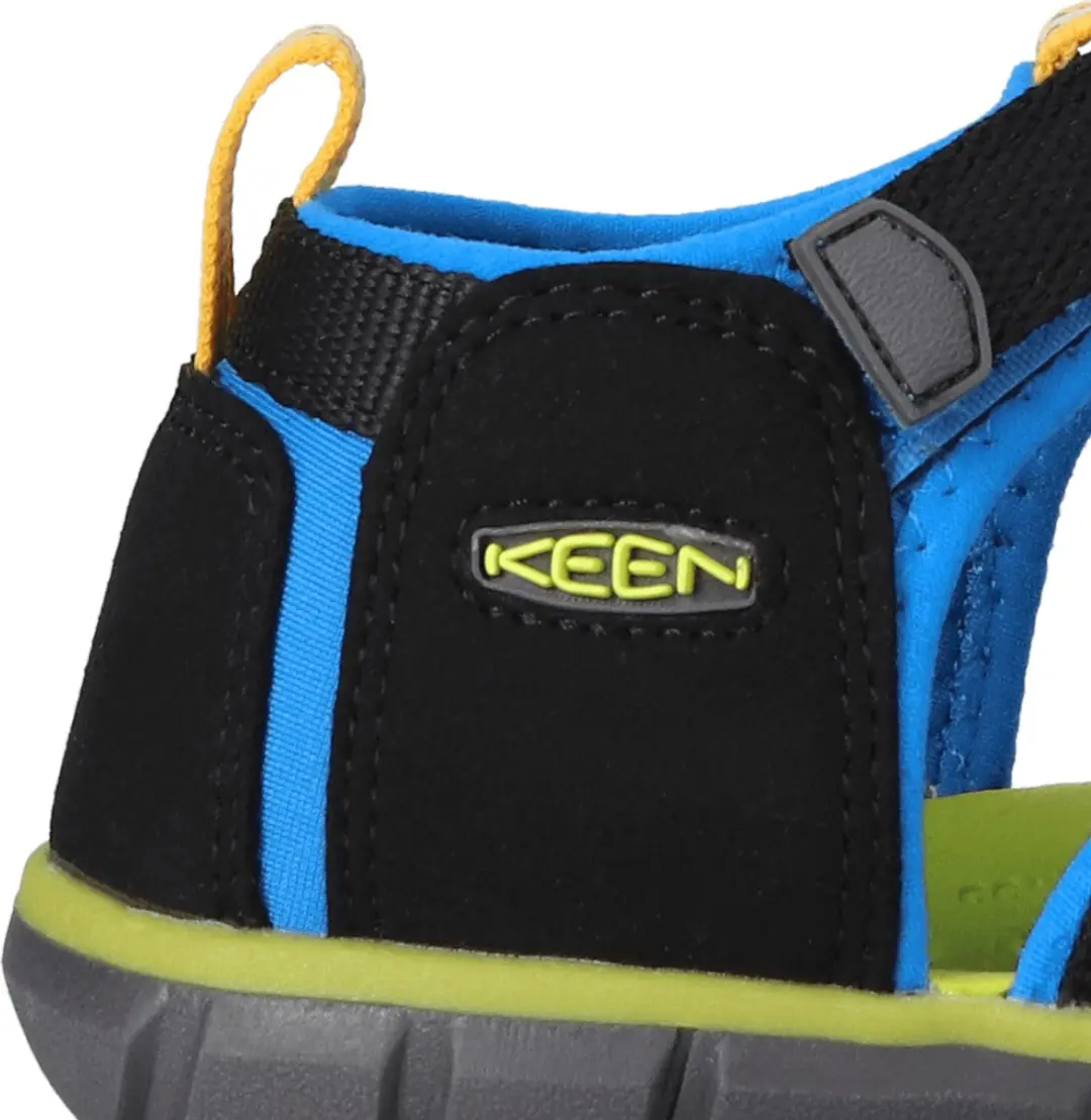 Keen Seacamp II Sandalen - Maat 37 - Zwart/Brilliant Blue