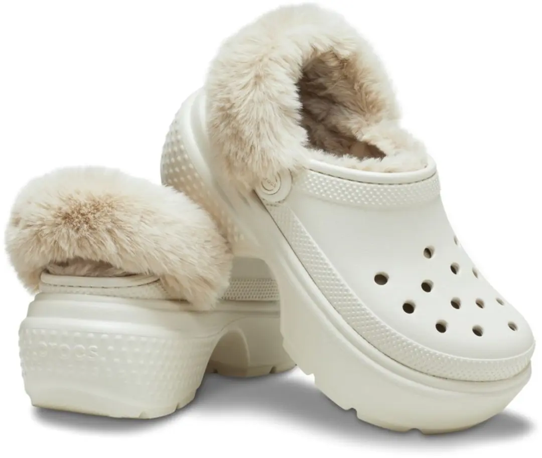 Crocs Stomp Lined Clog Stucco Maat 33/34 M2/W4