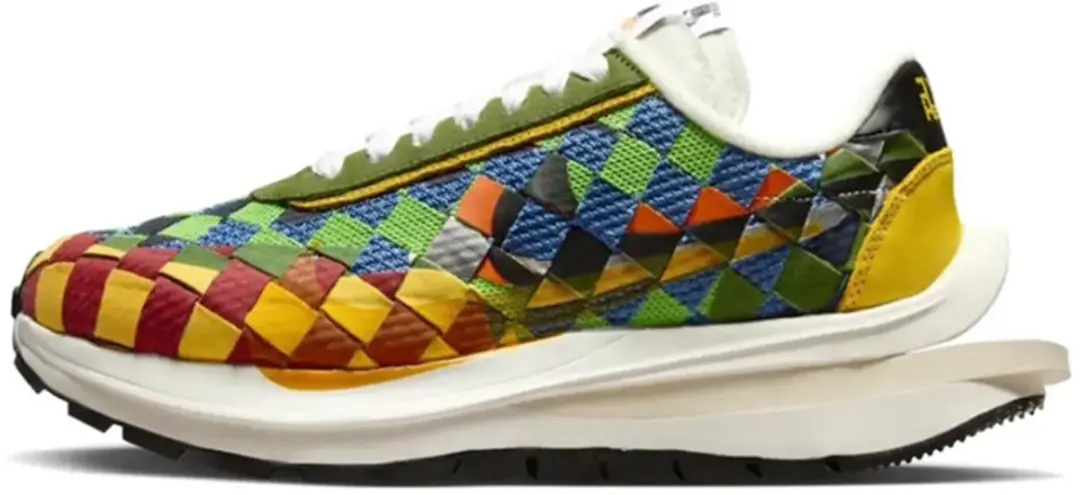 Nike VaporWaffle Woven 'sacai Jean Paul Gaultier Green Gusto'
