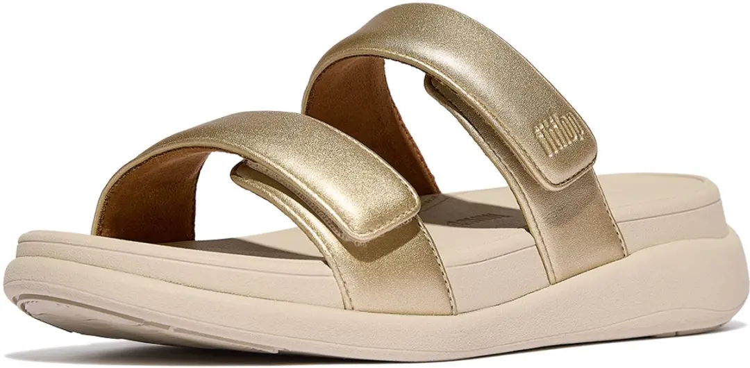 FitFlop Dames Slides Pantoffels - Goud - Maat 38