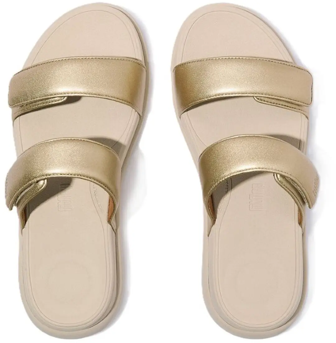 FitFlop Dames Slides Pantoffels - Goud - Maat 38