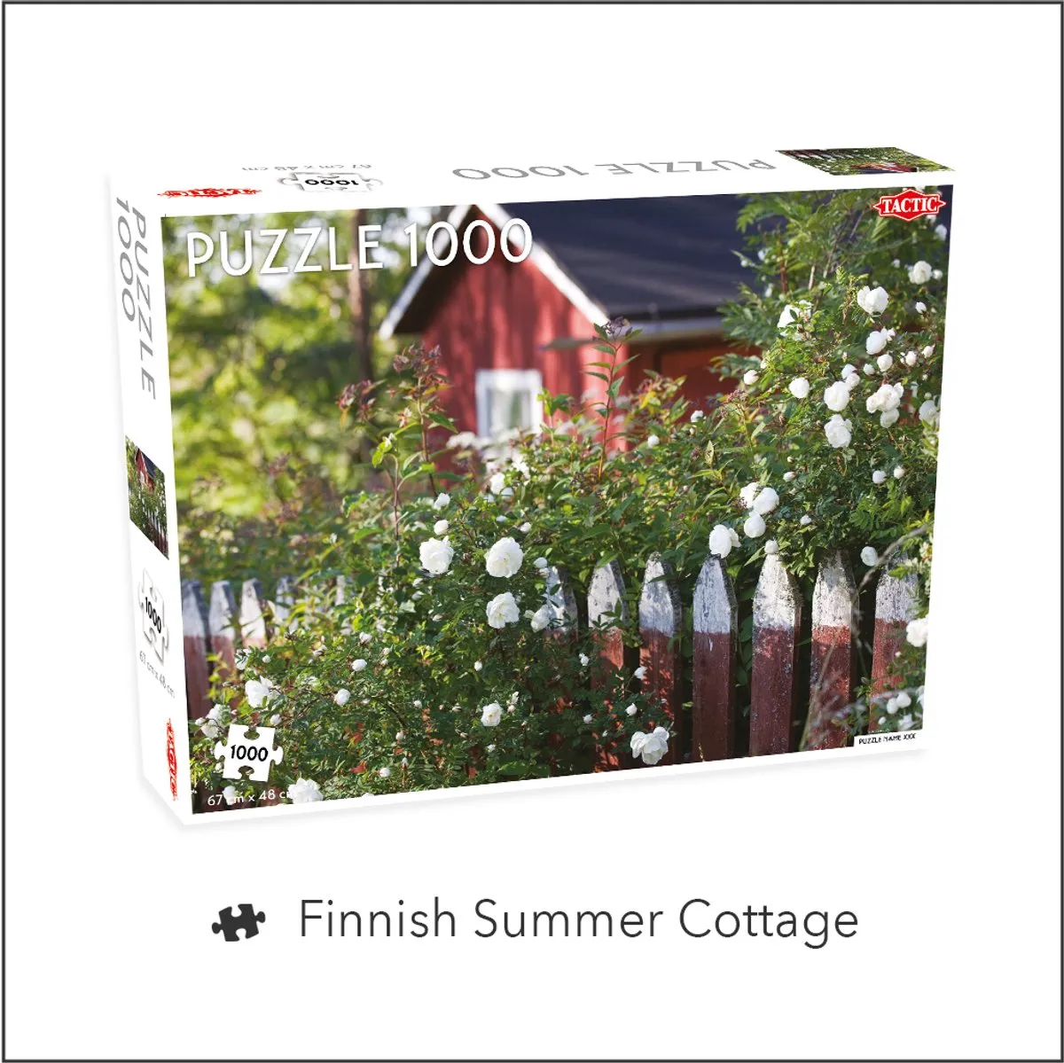 Tactic Summer Cottage in Finland Puzzel 1000 Stuks