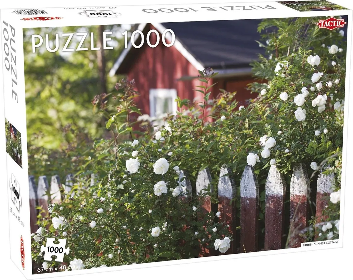 Tactic Summer Cottage in Finland Puzzel 1000 Stuks