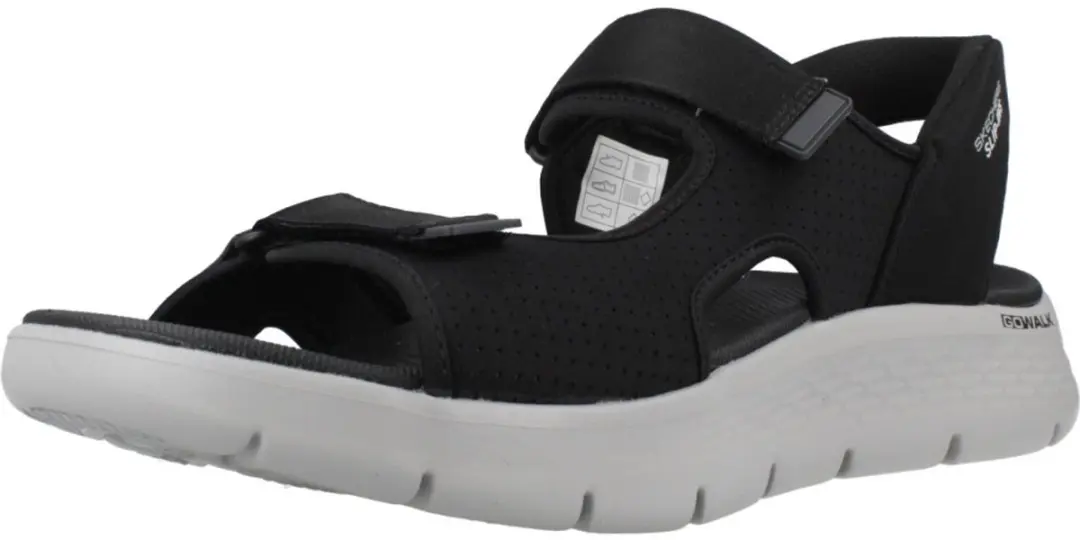 Skechers GO WALK FLEX-EASY ENTR Heren Sandalen - Zwart