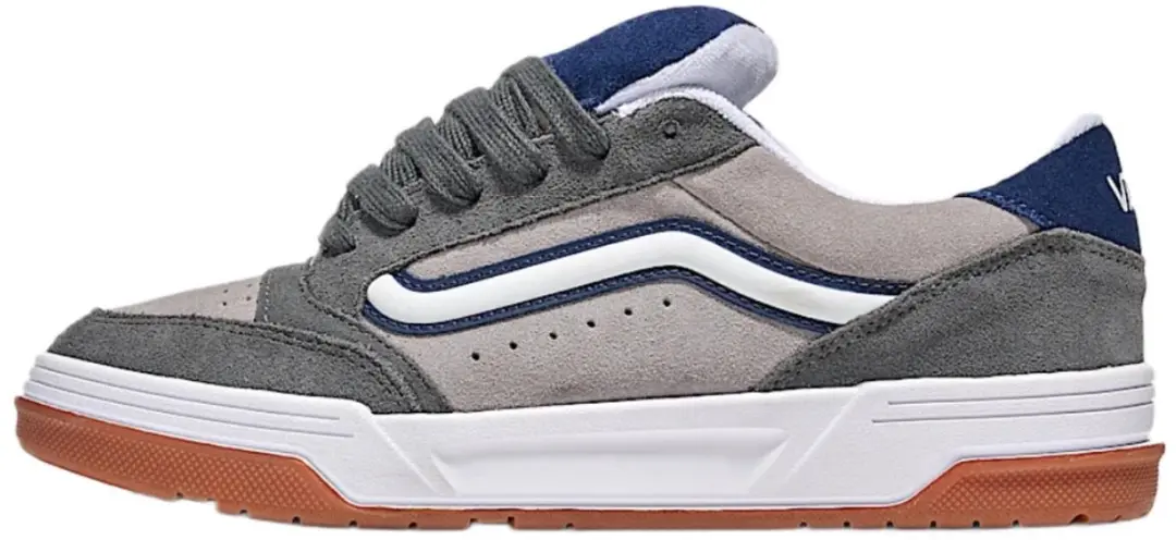 VANS Hylane Grijze Leren Sneakers