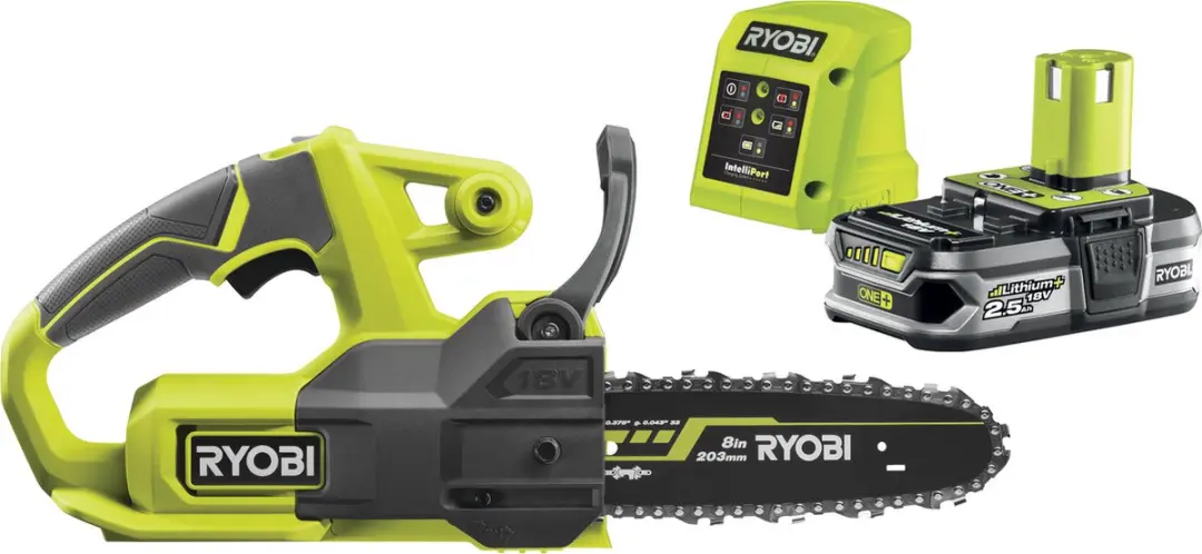 Ryobi ONE+ RY18CS20A Kettingzaag - 2.5Ah Accu - afbeelding 2 van 6