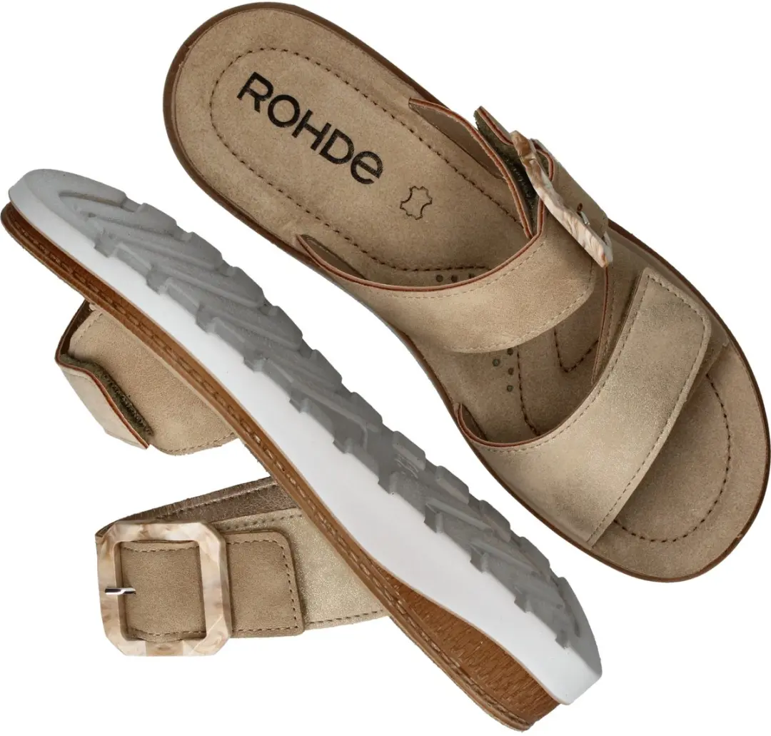 Rohde Beige Dames Slippers 38 - afbeelding 6 van 6