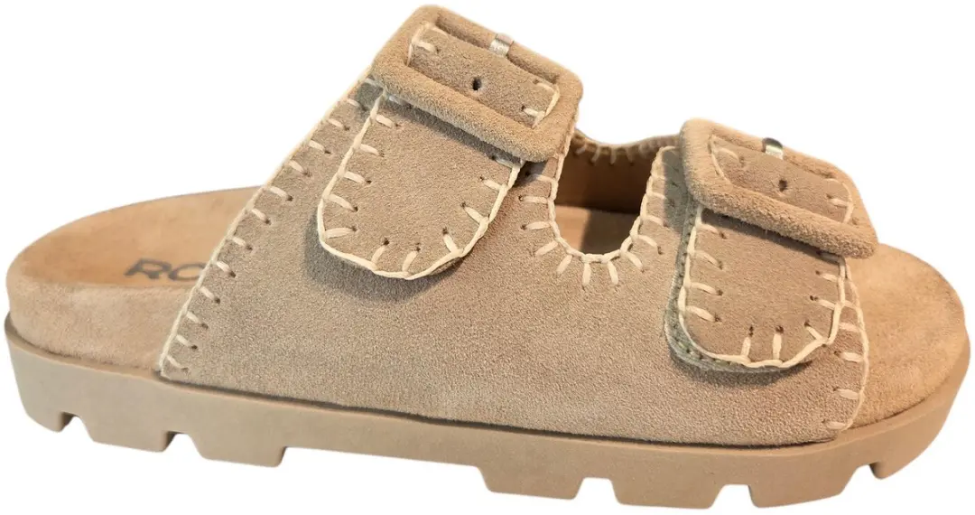 Rohde 6316 14 Slippers Beige Suede Dames