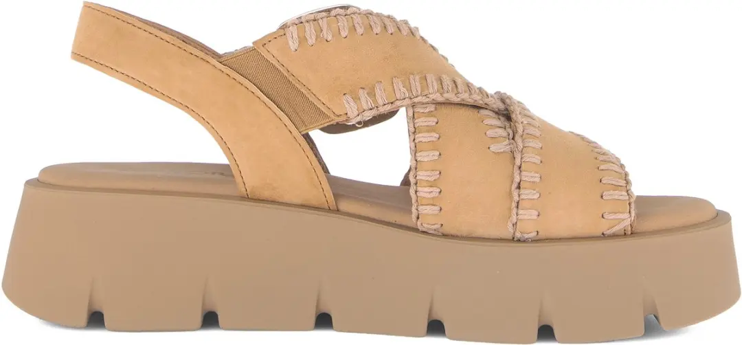 Gabor 84.751.14 Dames Sandalen - Bruin - Maat 39