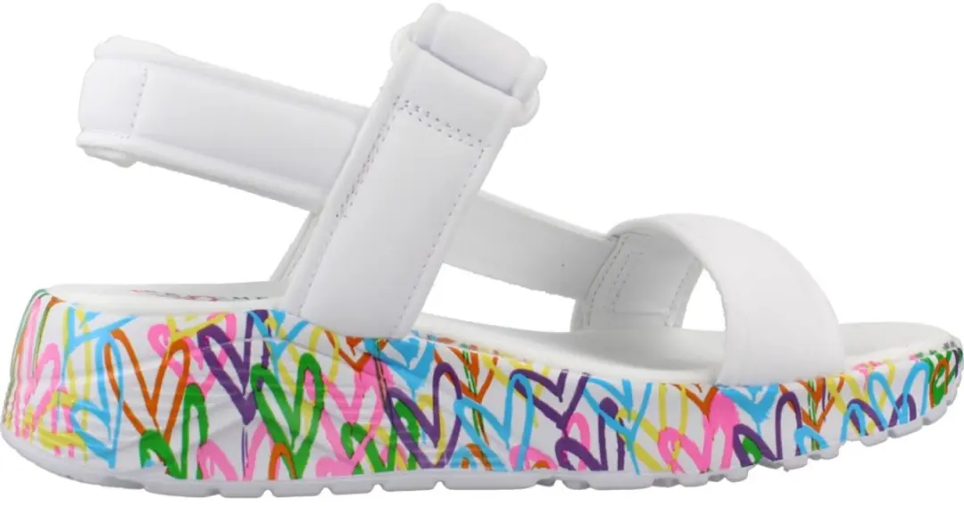 SKECHERS UNO LITE SANDAL SUNNY LOVE 314094L-WMN, comfortbale shoes, 314094L-WMN,