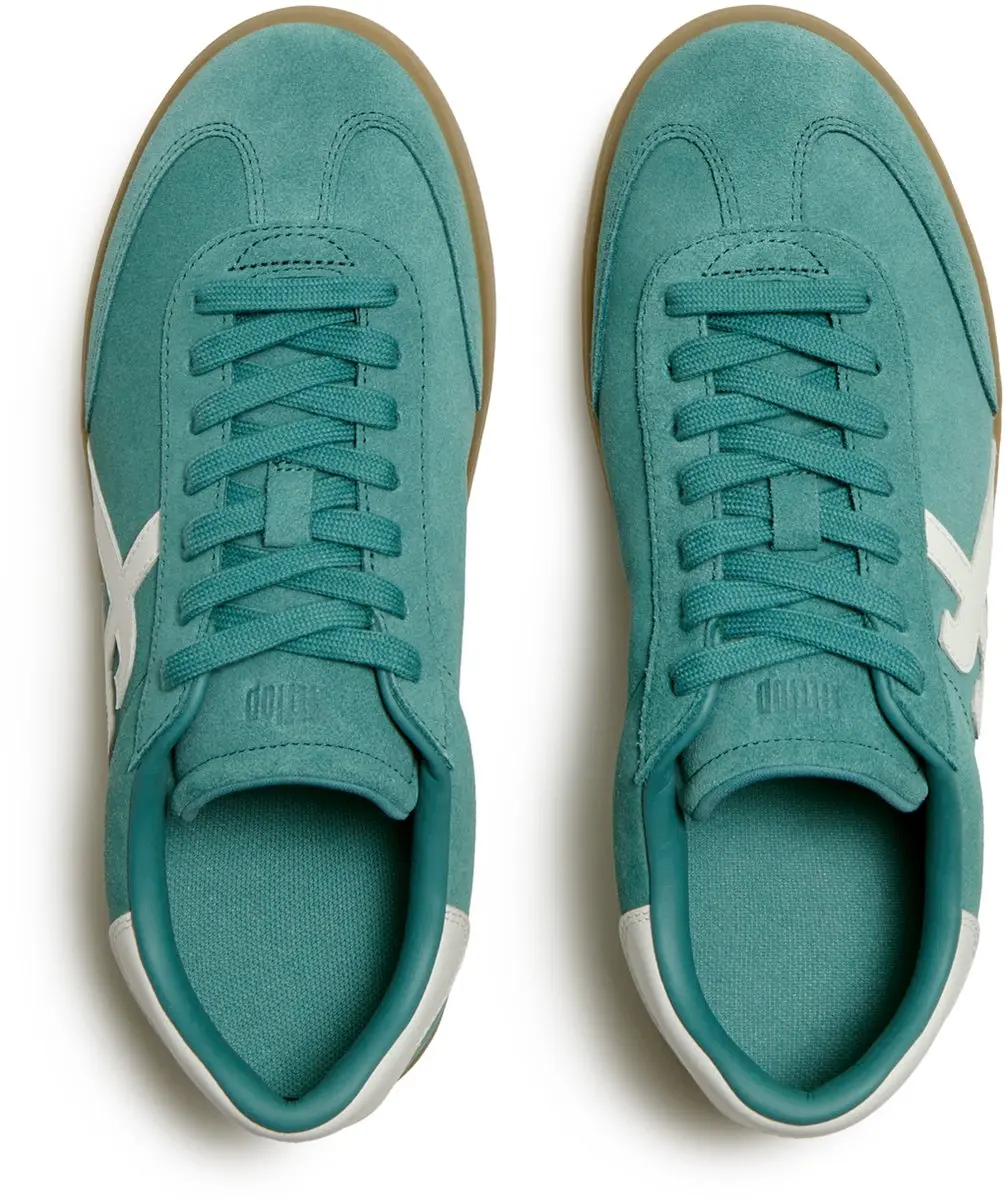 FitFlop FitFlop The Dash T-Toe Suede Sneakers BLAUW