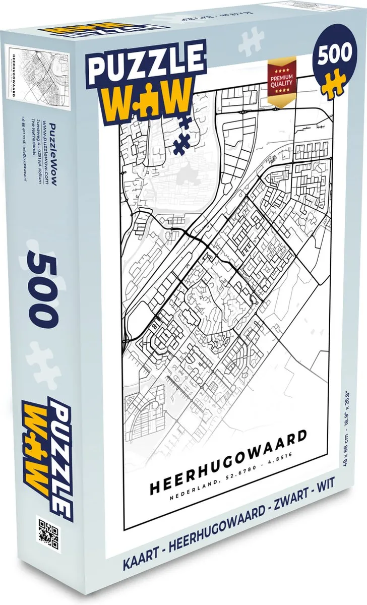 PuzzleWow Legpuzzel 500 Stuks - Multicolor