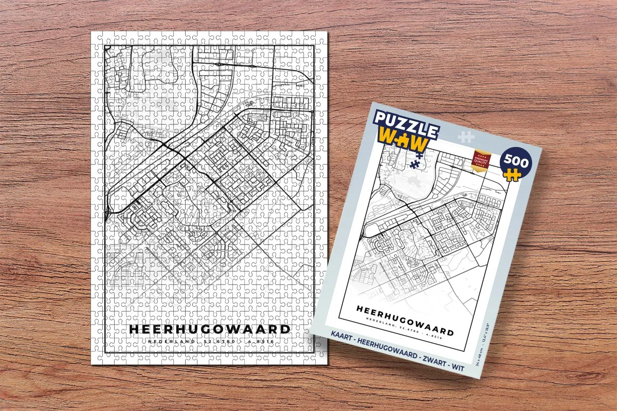 PuzzleWow Legpuzzel 500 Stuks - Multicolor