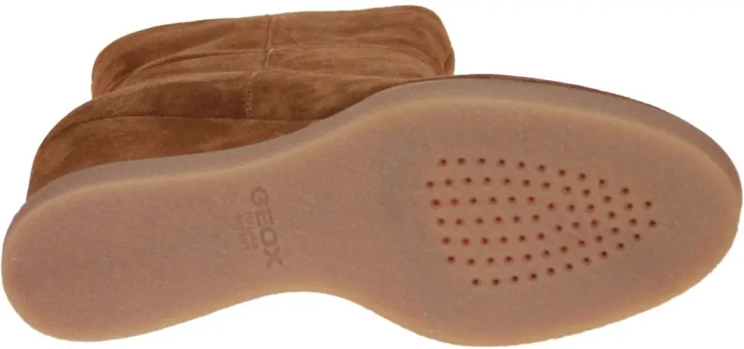 Geox Elidea Wedge Camel Korte Laars