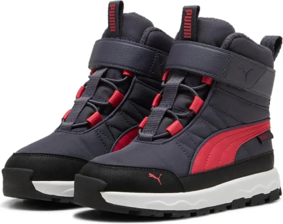 Puma Evolve Boot Purtx AC+PS Unisex Kids Sneaker gevoerd grijs 392649 05