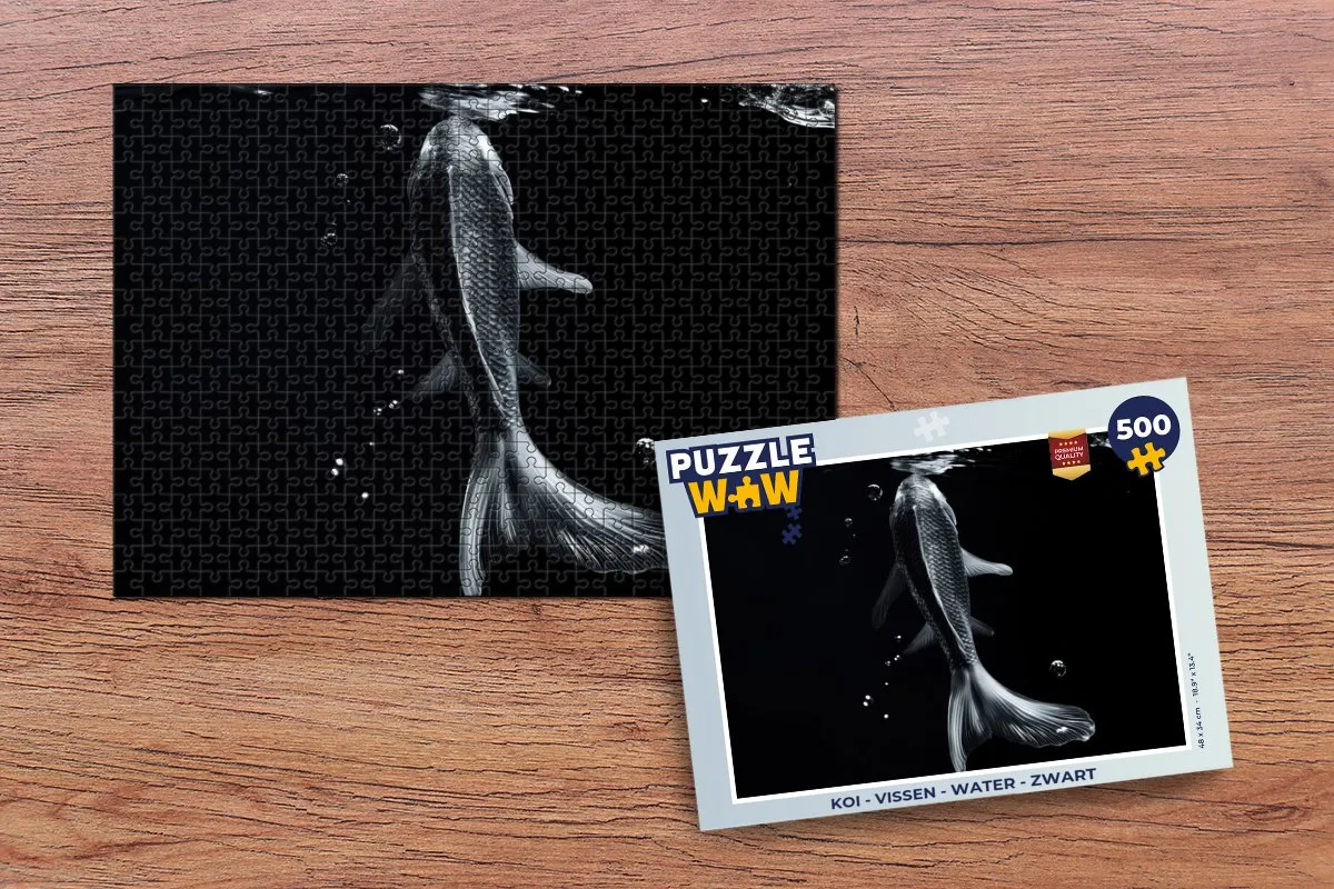 PuzzleWow Koi Water Legpuzzel 500 Stuks