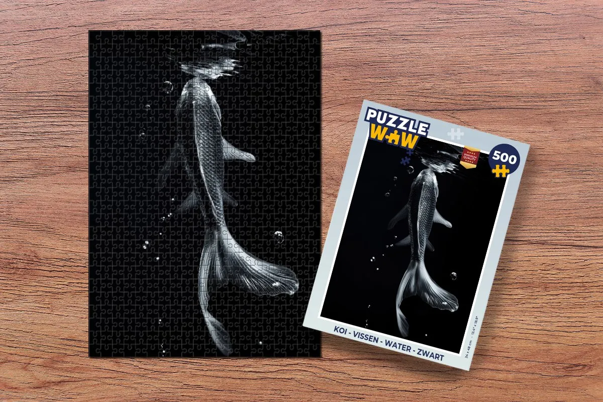PuzzleWow Koi Water Legpuzzel 500 Stuks