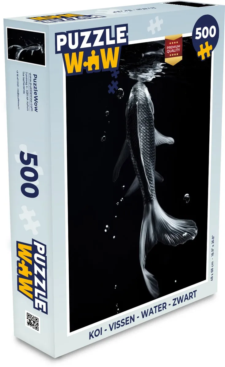 PuzzleWow Koi Water Legpuzzel 500 Stuks