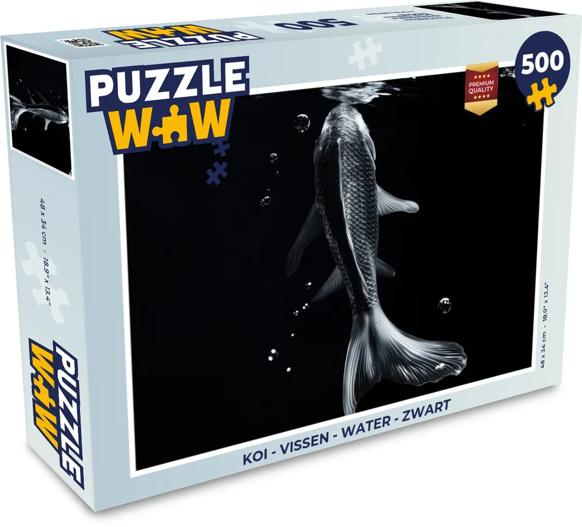 PuzzleWow Koi Water Legpuzzel 500 Stuks