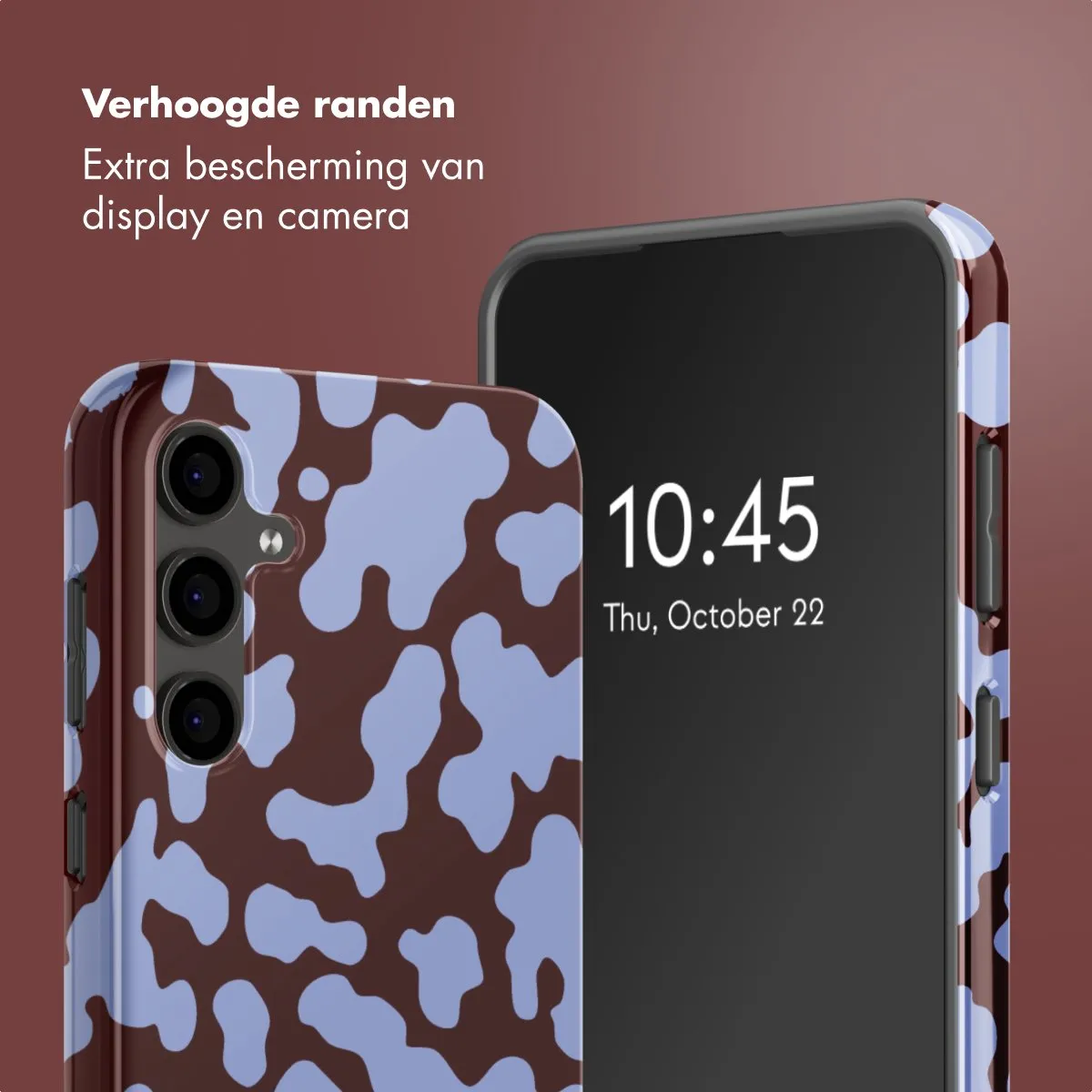 Selencia Hoesje Samsung Galaxy S24 FE Moo'd Lavender Glow