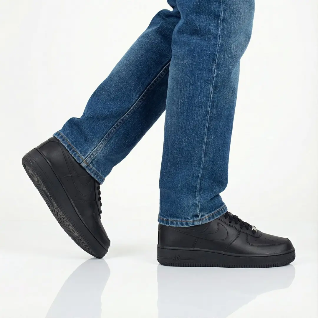 Nike Air Force 1 '07 CW2288-001 Heren Sneakers - Zwart