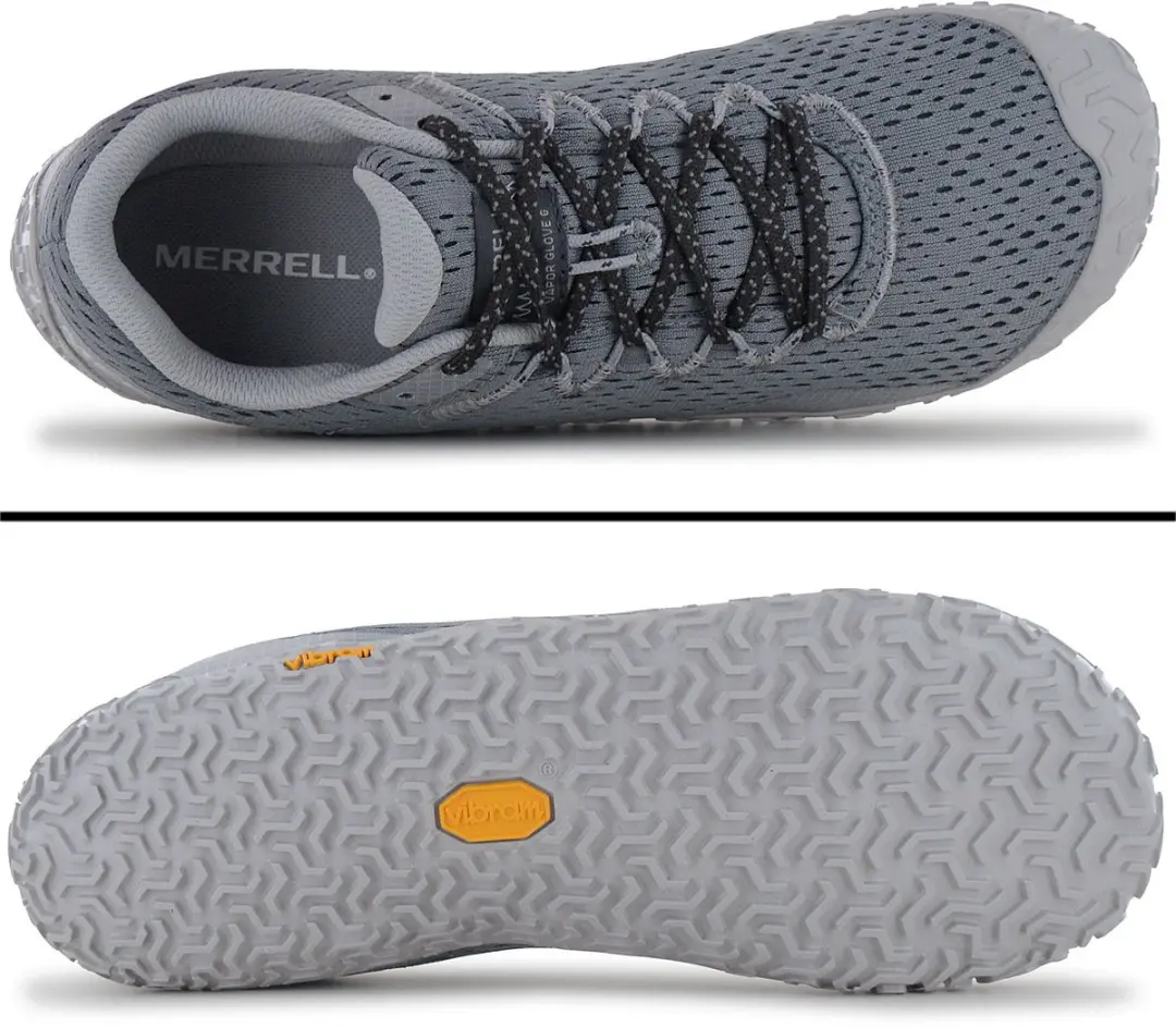 Merrell Vapor Glove 6 J067765 Heren Barefoot Schoenen - EU 47 - Grijs