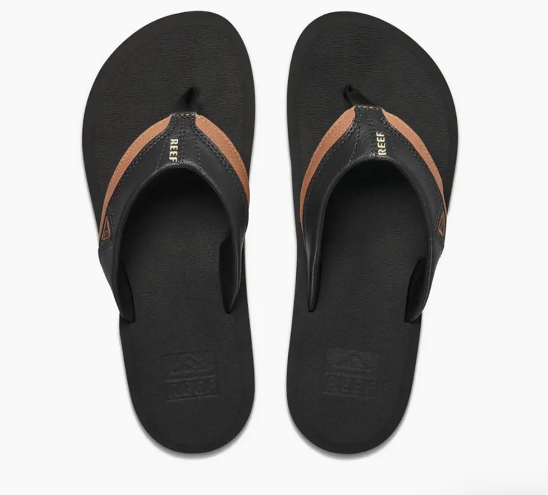 Reef Cushion Dawn Slipper Heren CI6557 - 42 - Zwart/Bruin - afbeelding 6 van 6