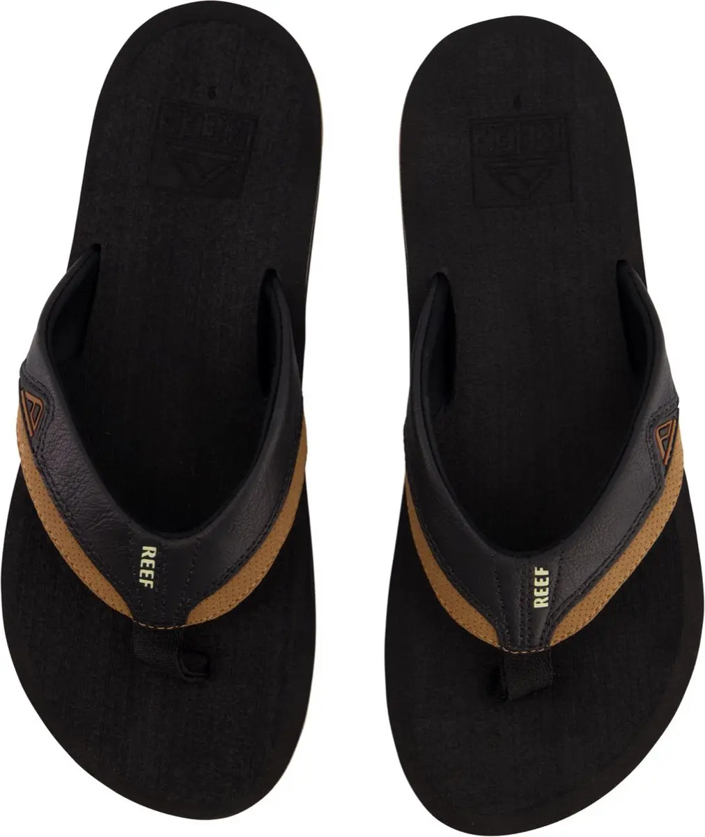 Reef Cushion Dawn Slipper Heren CI6557 - 42 - Zwart/Bruin - afbeelding 3 van 6
