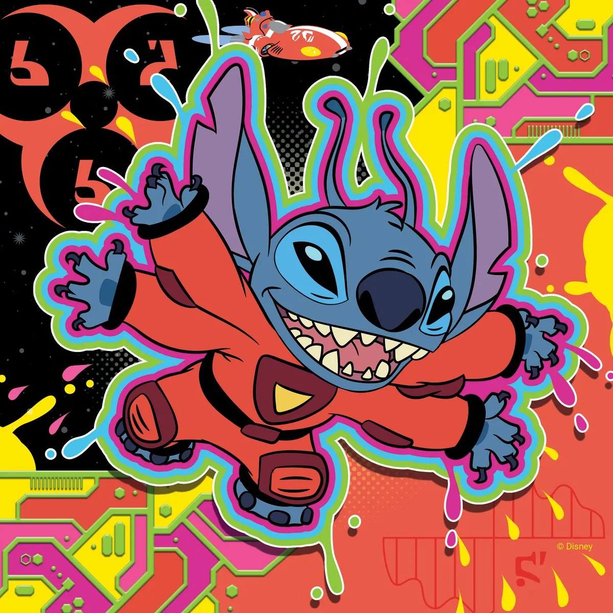 Ravensburger Disney Stitch Puzzels - 147 Stuks (3x49) - Multicolor