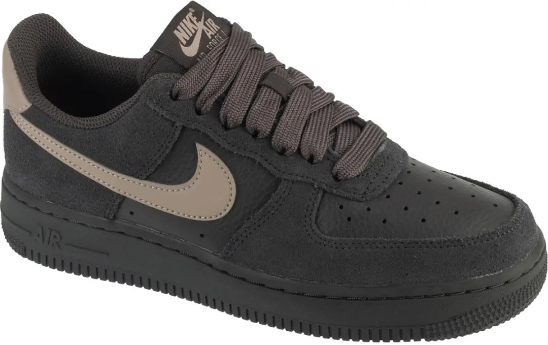 Nike W Air Force 1 Low, Vrouwen, Bruin, Sneakers, maat: 38