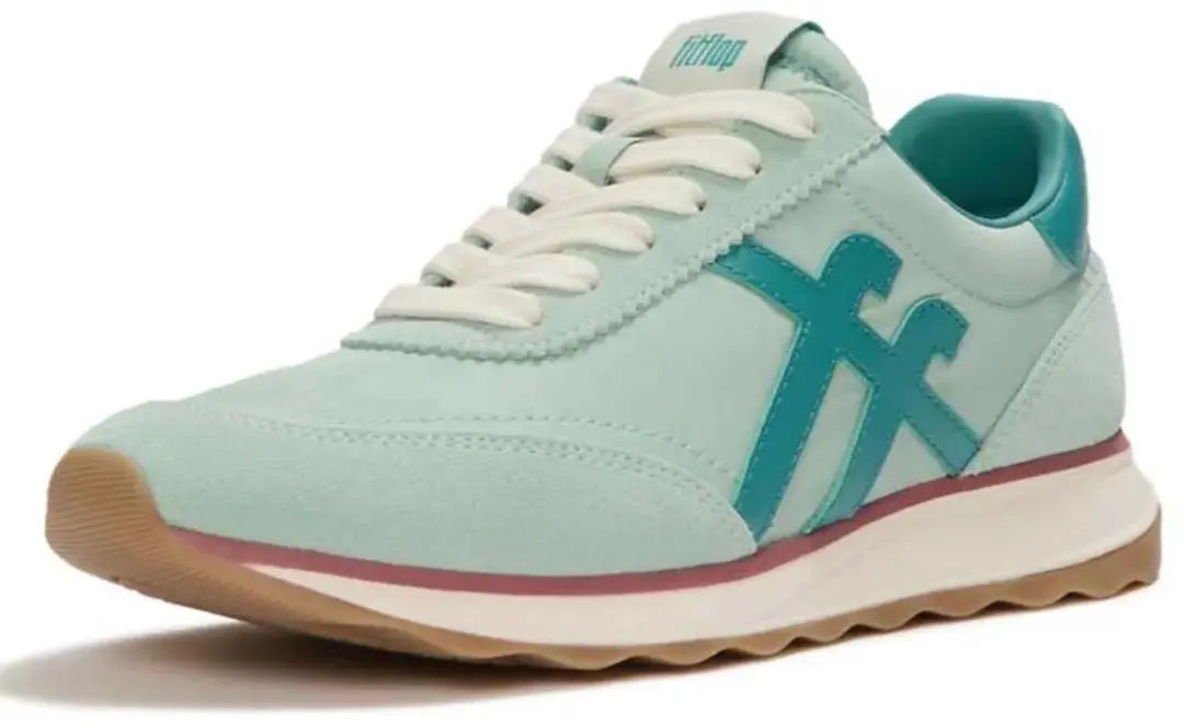 FitFlop Retro-Q FF Sneakers - Maat 38 - Blauw