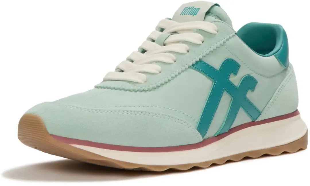 FitFlop Retro-Q FF Sneakers - Maat 38 - Blauw