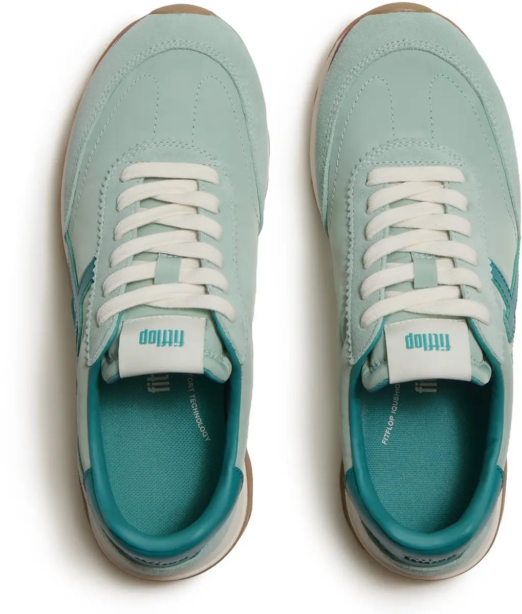 FitFlop Retro-Q FF Sneakers - Maat 38 - Blauw
