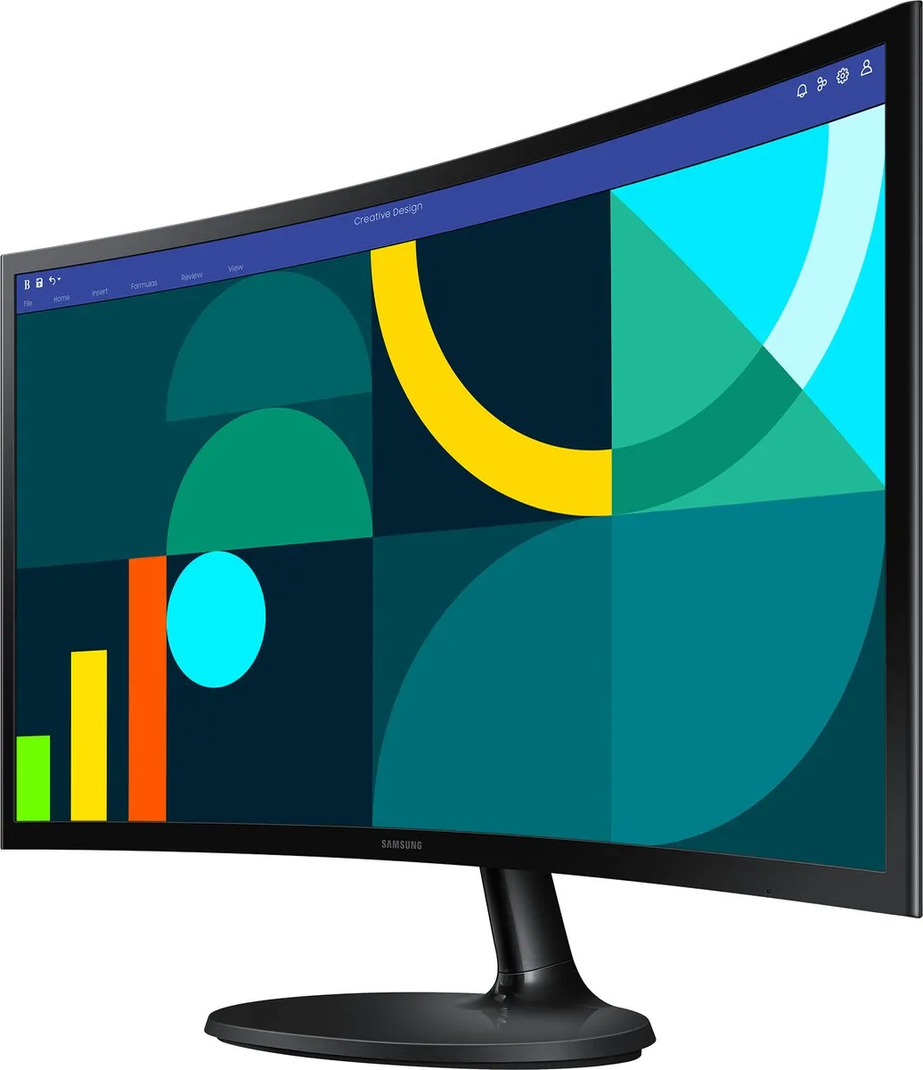 Samsung Essential S36GD Monitor 24" - VESA 75x75mm - afbeelding 6 van 6