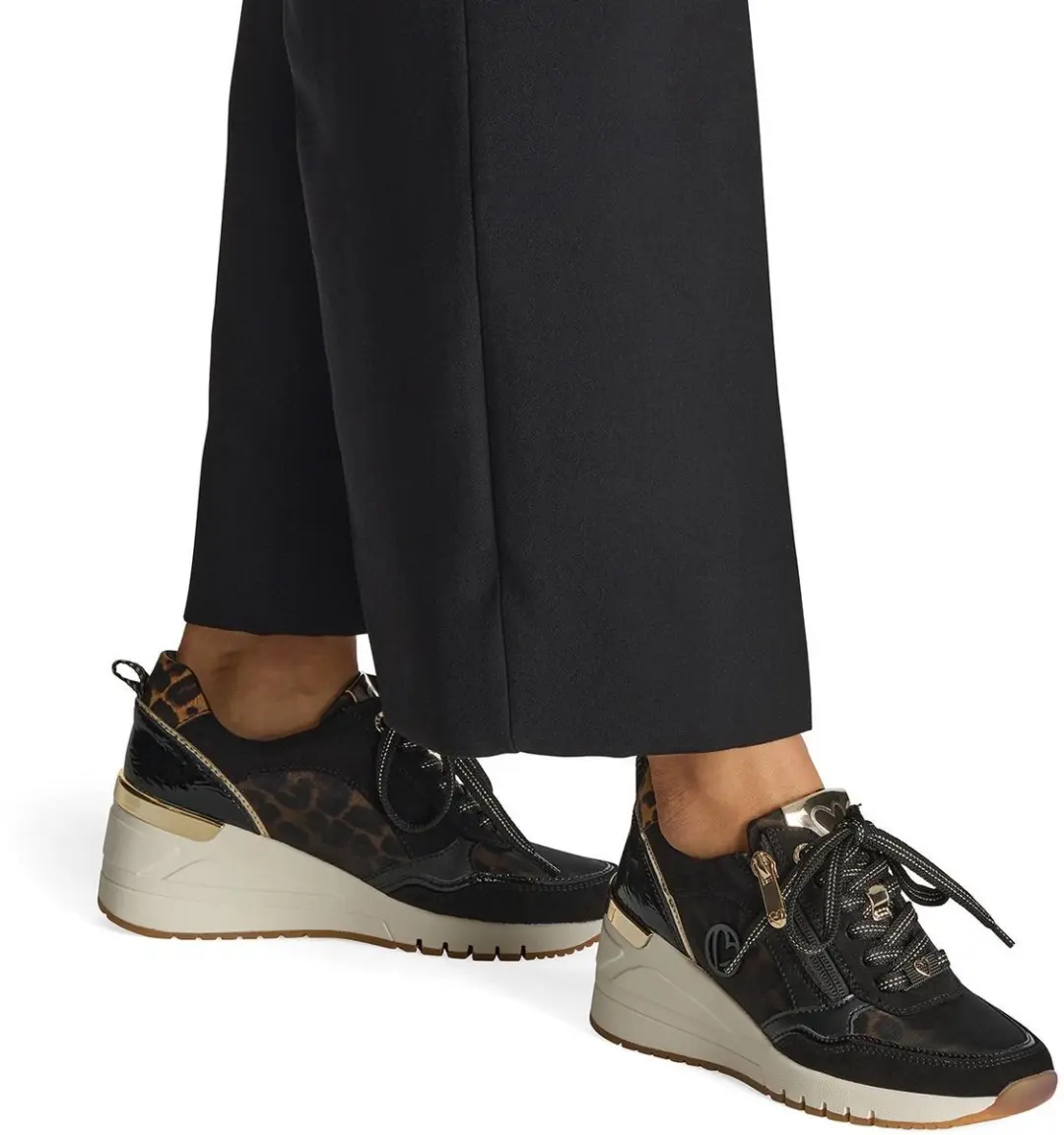 Marco Tozzi Dames Sneaker 2-23747-46 098 F-breedte Maat: 40 EU