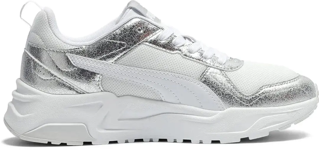 Puma Trinity 2 Lt Metallic Whisper Schoenen Wit EU 38 1/2 Vrouw